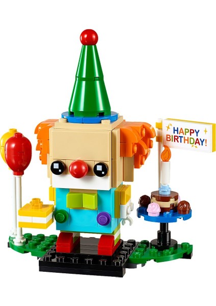 Brickheadz 40348 Doğum Günü Palyaçosu