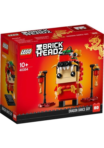 Brickheadz 40354 Dragon Dance Guy