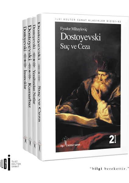 Dostoyevski Seti 4 Kitap