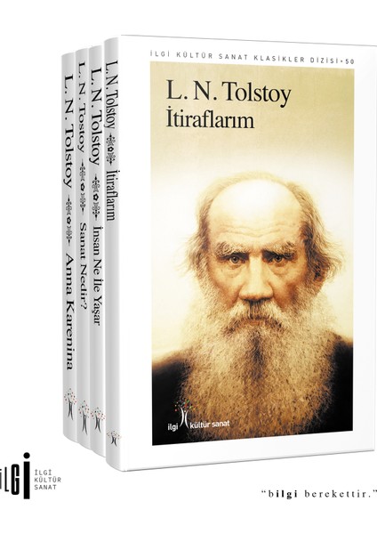 Tolstoy Seti 4 Kitap