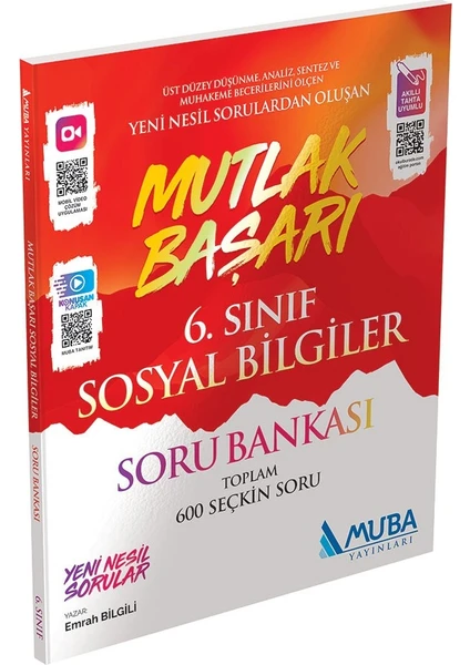 Muba Yayınları Mutlak Başarı 6. Sınıf Sosyal Bilgiler Soru Bankası