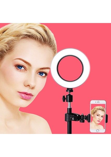 Youtuber Led Tripod Video Selfie Stüdyo Makyaj Işığı 10" Halka Işık