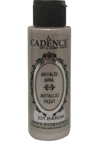 Metalik Boya 70 ml. 231 Barok