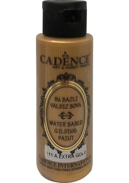 Su Bazlı Yaldız 70 ml. 111 Antik Ekstra Altın