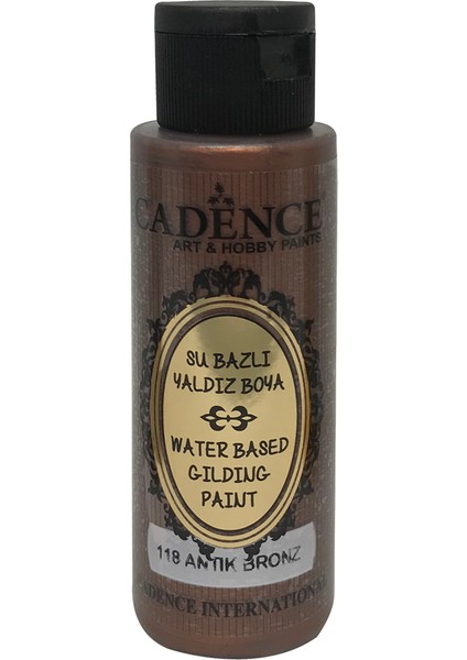 Su Bazlı Yaldız 70 ml. 118 Bronz