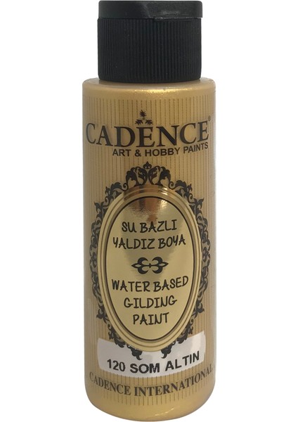 Su Bazlı Yaldız 70 ml. 120 Som Altın