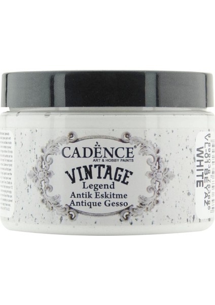 Vintage Legend Antik Eskitme 150 ml. Vl-01 Beyaz