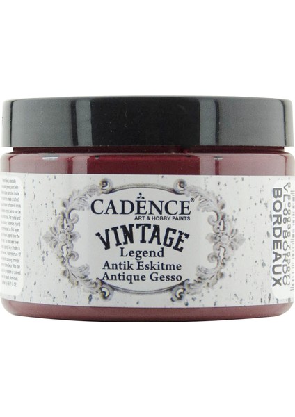 Vintage Legend Antik Eskitme 150 ml. Vl-05 Bordo