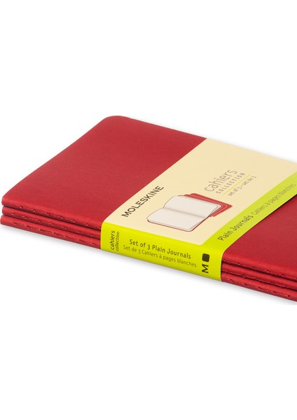 Cahier 3Lü Defter Kırmızı Düz Cep Boy 64Sy Ch113 fiyatları