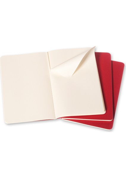 Cahier 3Lü Defter Kırmızı Düz Cep Boy 64Sy Ch113 indirimleri