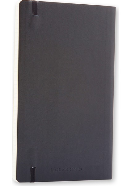 Defter Yumuşak Kapak Cep Boy Kareli Siyah Qp612