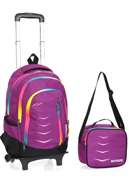 9841 Laptop Bölmeli Çekçek Okul Çanta ve Beslenme Seti