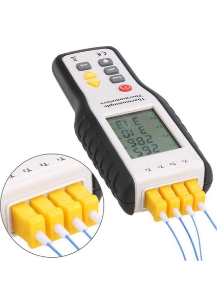 TT-TECHNIC HT-9815 4 Girişli Dijital Termometre