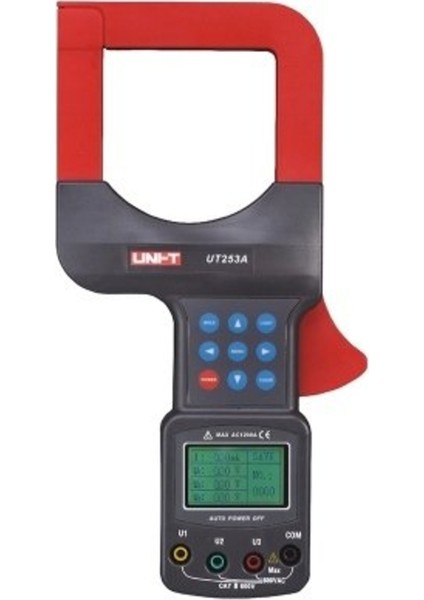 Ut 253A Geniş Ağızlı Kaçak Akım Ölçer
