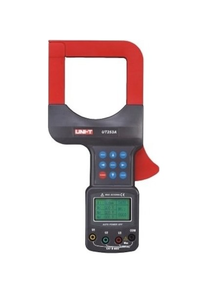 Ut 253A Geniş Ağızlı Kaçak Akım Ölçer