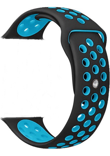 Apple Watch Premium 38-40 mm 2-3-4-5 Uyumlu Spor Delikli Silikon Kordon