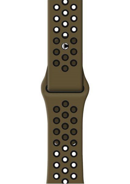 Apple Watch Premium 38-40 mm 2-3-4-5 Uyumlu Spor Delikli Silikon Kordon