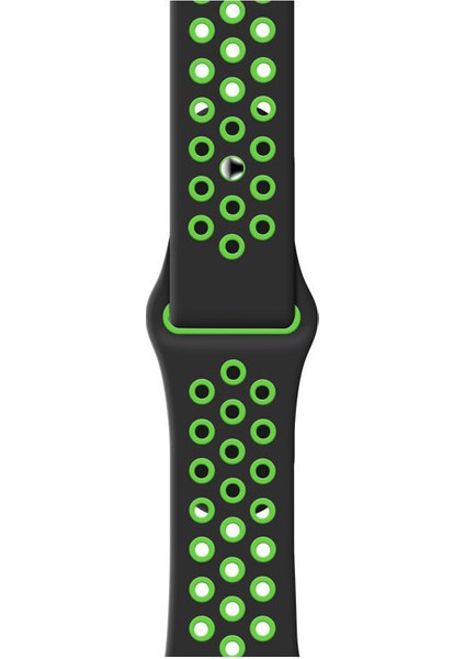 Apple Watch Premium 38-40 mm 2-3-4-5 Uyumlu Spor Delikli Silikon Kordon