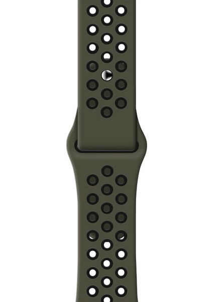 Apple Watch Premium 38-40 mm 2-3-4-5 Uyumlu Spor Delikli Silikon Kordon