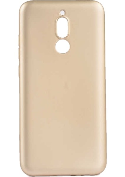 Xiaomi Redmi 8 Kılıf Mat Premium Silikon Kılıf - Gold