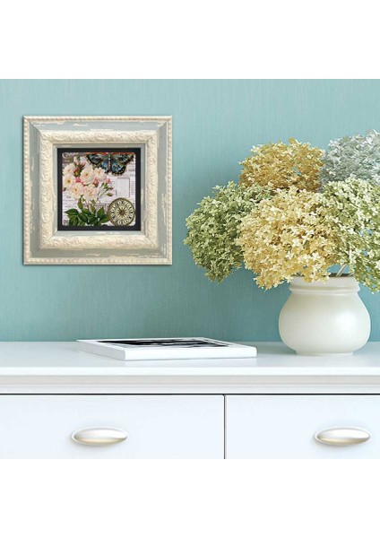 Decor Çerçeveli Taş Duvar Dekoru