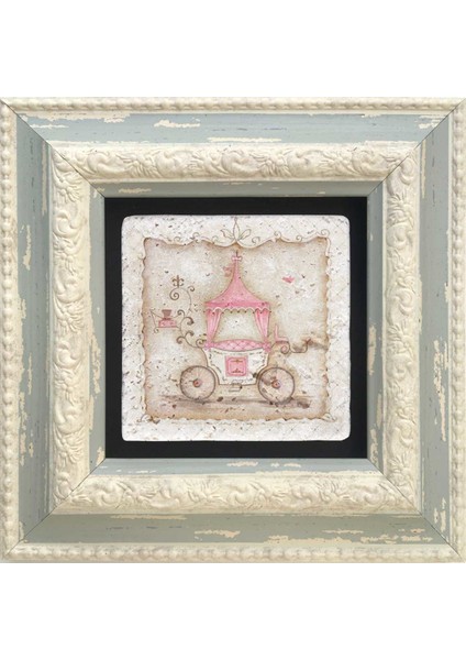 Decor Çerçeveli Taş Duvar Dekoru