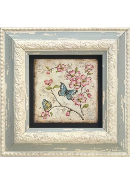 Decor Çerçeveli Taş Duvar Dekoru