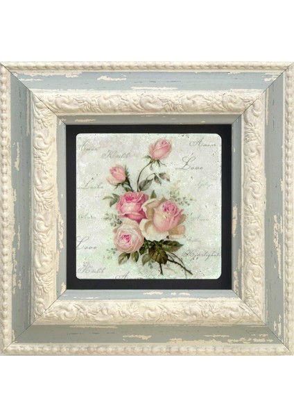 Decor Çerçeveli Taş Duvar Dekoru