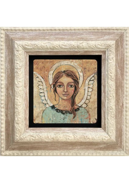 Decor Çerçeveli Taş Duvar Dekoru