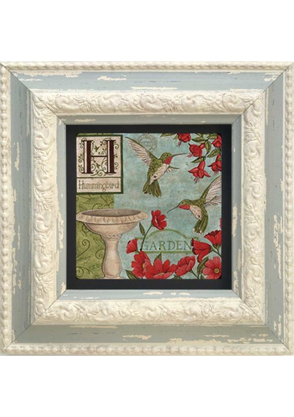 Decor Çerçeveli Taş Duvar Dekoru