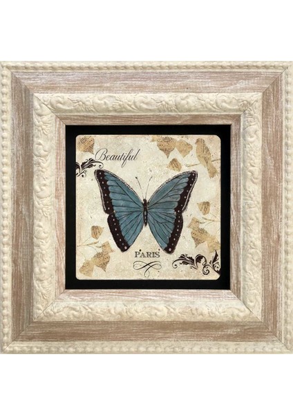 Decor Çerçeveli Taş Duvar Dekoru