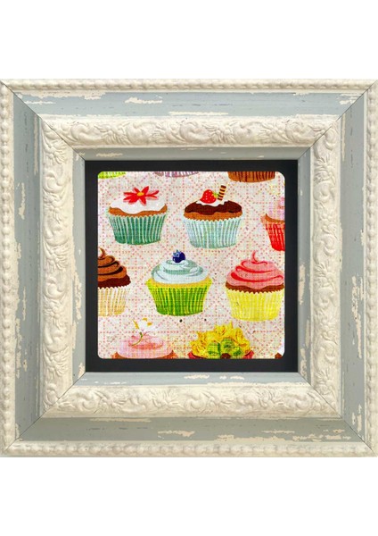 Decor Çerçeveli Taş Duvar Dekoru