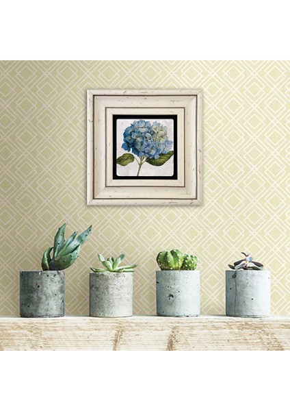 Decor Çerçeveli Taş Duvar Dekoru