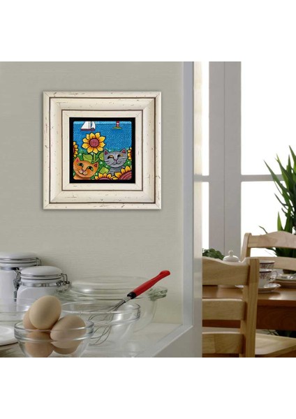 Decor Çerçeveli Taş Duvar Dekoru fiyatları