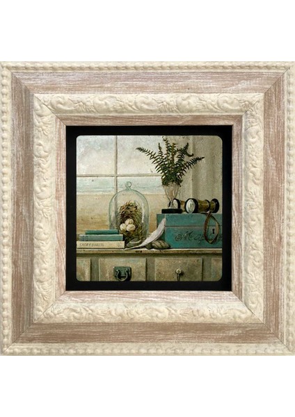 Decor Çerçeveli Taş Duvar Dekoru