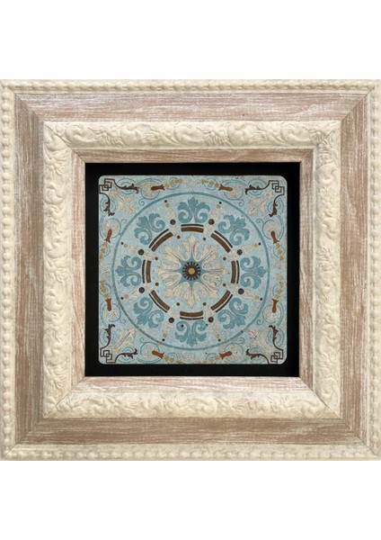 Decor Çerçeveli Taş Duvar Dekoru