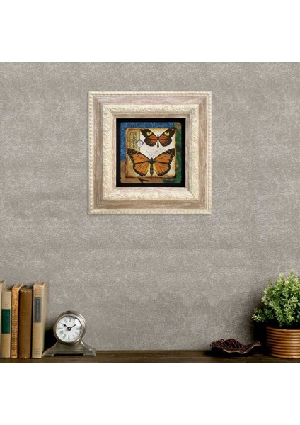 Decor Çerçeveli Taş Duvar Dekoru