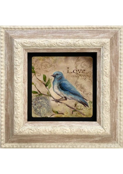 Decor Çerçeveli Taş Duvar Dekoru