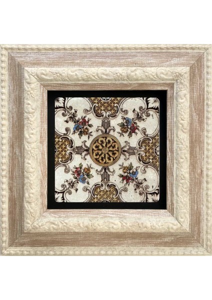 Decor Çerçeveli Taş Duvar Dekoru