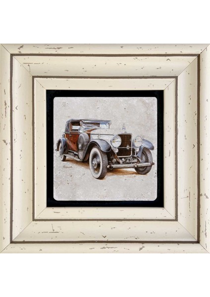 Decor Çerçeveli Taş Duvar Dekoru