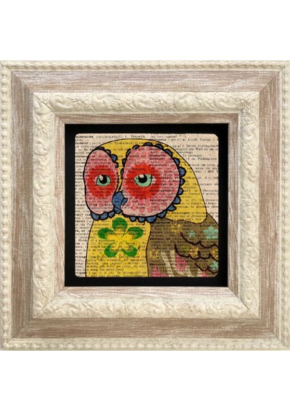 Decor Çerçeveli Taş Duvar Dekoru