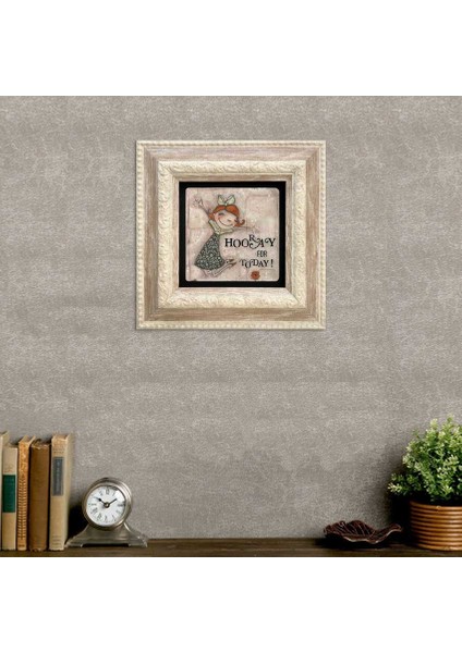 Decor Çerçeveli Taş Duvar Dekoru
