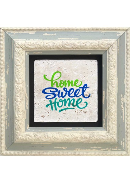 Decor Çerçeveli Taş Duvar Dekoru