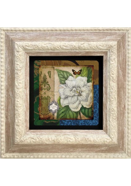 Decor Çerçeveli Taş Duvar Dekoru