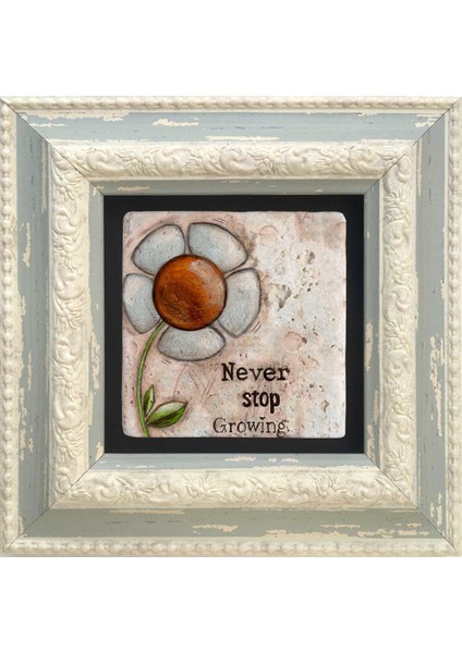 Decor Çerçeveli Taş Duvar Dekoru