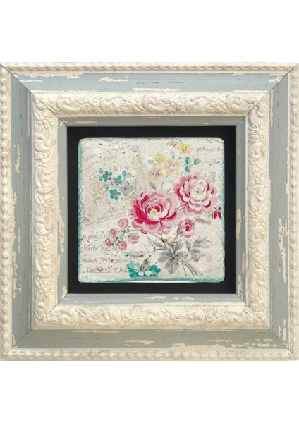 Decor Çerçeveli Taş Duvar Dekoru