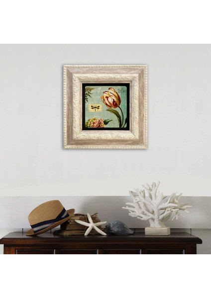 Decor Çerçeveli Taş Duvar Dekoru