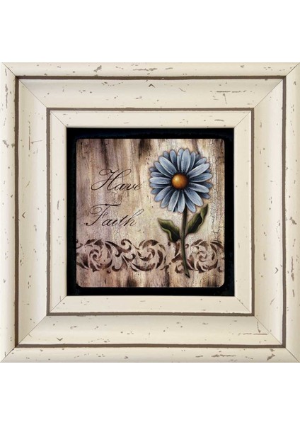 Decor Çerçeveli Taş Duvar Dekoru