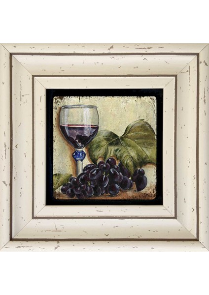 Decor Çerçeveli Taş Duvar Dekoru