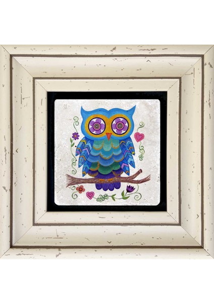 Decor Çerçeveli Taş Duvar Dekoru